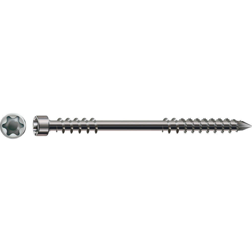 SPAX® Weg- und Stegschraube Zylinderkopf T-STAR+ Edelstahl A4 8,0 x 120mm, 50 Stück Produktbild img2 L