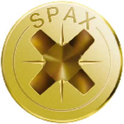 Produktbild von SPAX® - Universalschraube, 4,0 x 45mm, 200 Stück, Senkkopf, Kreuzschlitz Z, 4CU