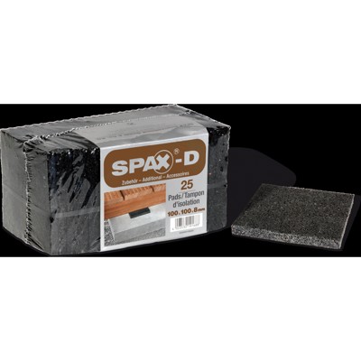 Produktbild von SPAX® - Terrassenbau-Pads 100 x 100 x 8mm