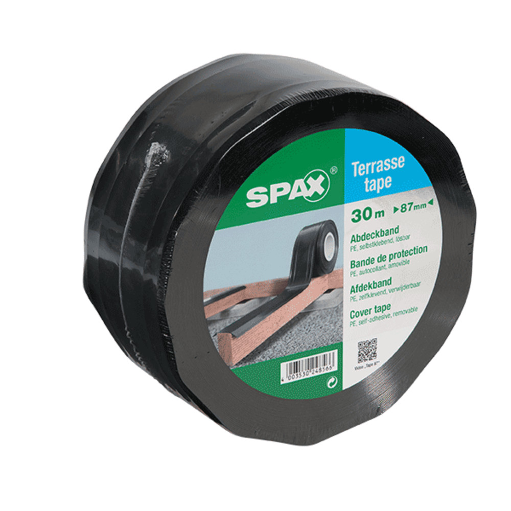 SPAX® Tape, 30 m auf Rolle selbstklebend, UV-resistent 87 x 0,5mm Produktbild img1 L