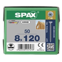 Produktbild von SPAX® - Senkkopf-Holzbauschraube Stahl WIROX CUT-Spitze VG, ø8 x 120mm
