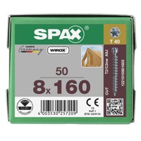 Produktbild von SPAX® - Zylinderkopf-Holzbauschraube Stahl WIROX CUT-Spitze VG T-STAR plus, ø8 