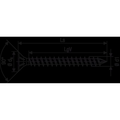 Produktbild von SPAX® - Holzbauschraube Senkkopf T-STAR+ Edeltahl A2 VG 10,0 x 200mm, 50 Stück