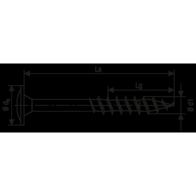 Produktbild von SPAX® - Holzschraube Tellerkopf T-STAR plus 4CUT TG WIROX 10,0 x 380mm