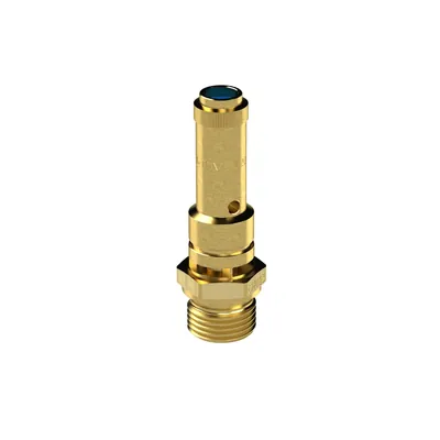 Produktbild von RIEGLER - Sicherheitsventil DN 8, Messing, G 1/4, Ansprechdruck 2,4 bar (226.01