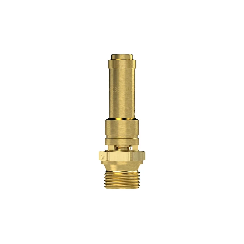 RIEGLER Sicherheitsventil DN 8, Messing, G 1/2, Ansprechdruck 5,5 bar (226.03-5,5) Produktbild img4 L