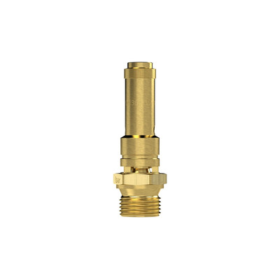 Produktbild von RIEGLER - Sicherheitsventil DN 8, Messing, G 1/4, Ansprechdruck 27,9 bar (226.0