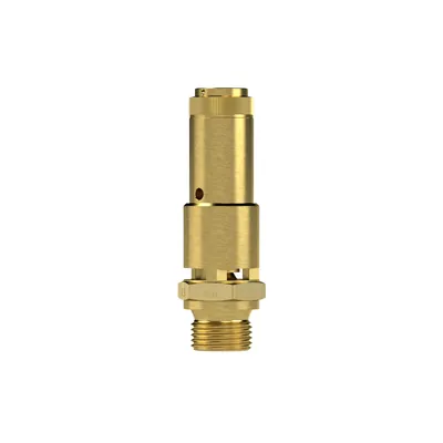Produktbild von RIEGLER - Sicherheitsventil DN 10, Messing, G 1/2, Ansprechdruck 5,5 bar (227.5