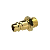 RIEGLER Nippel für Kupplungen NW 7,2 - NW 7,8, Messing blank, G 1/4 AG (243.50) Produktbild