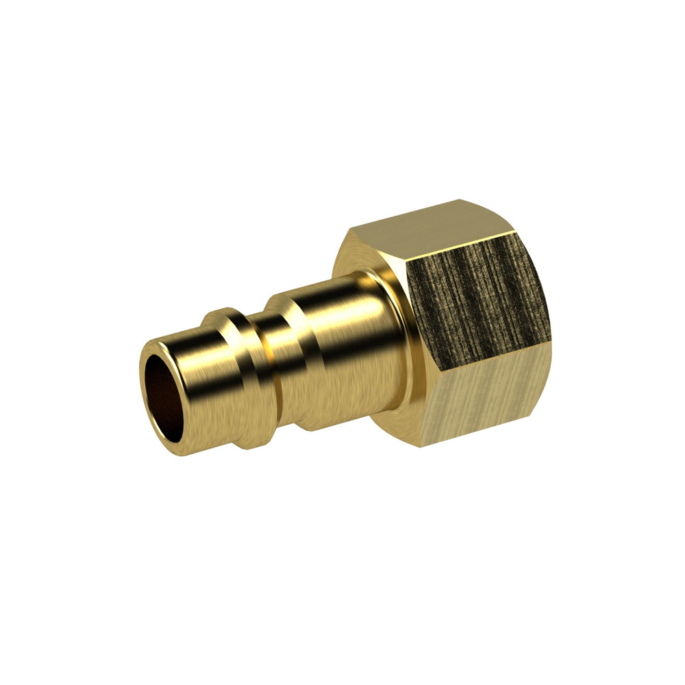 RIEGLER Nippel für Kupplungen NW 7,2 - NW 7,8, Messing blank, G 1/8 IG (243.54) Produktbild img1 L