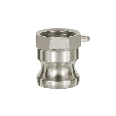 Produktbild von RIEGLER - Kamlok-Schnellkupplungsstecker mit IG, Typ A, ES 1.4401, G 2 1/2 (111