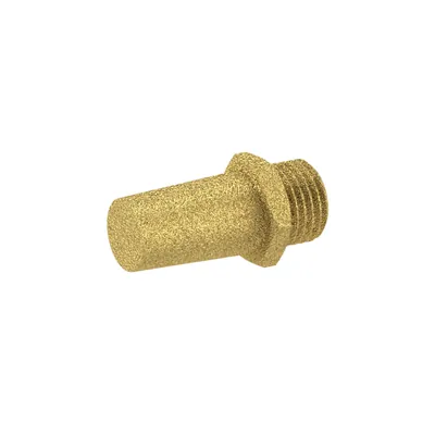 Produktbild von RIEGLER - Sinterbronce-Schalldämpfer, Sechskant, G 1, SW 41 (567-6)