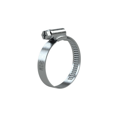 Produktbild von RIEGLER - Schneckengewinde-Schl.schelle, Chromstahl (W2), 70 - 90 mm, 9 mm (158