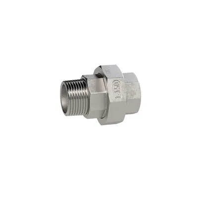 Produktbild von RIEGLER - lös. Doppelnippel, kon.dicht., Rp/R 1 1/2, I/A, SW 72, ES1.4408 (LDGN