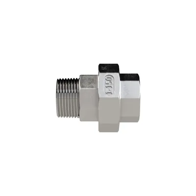 Produktbild von RIEGLER - lös. Doppelnippel, kon.dicht., Rp/R 1 1/2, I/A, SW 72, ES1.4408 (LDGN