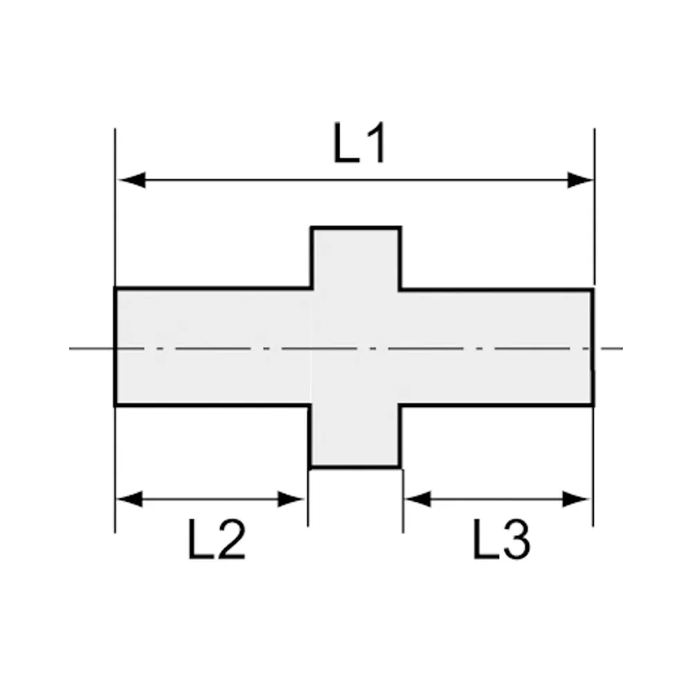 RIEGLER Doppelgewindenippel, G 1/2 a., G 1/2 a., SW 24, Edelstahl 1.4571 (252.05-ES) Produktbild img1 L