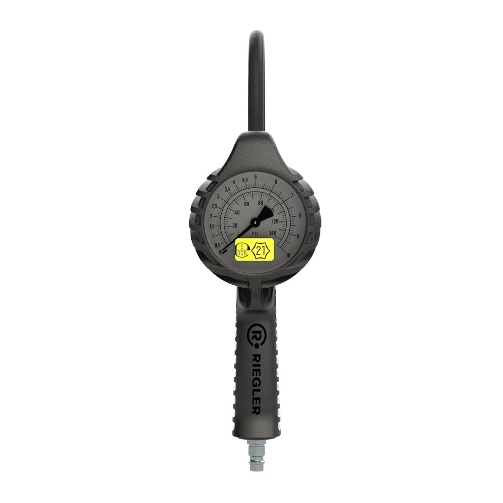 RIEGLER Stand.-Handreifenfüllmesser MS, Mano Ø 80 mm, geeicht, 0 - 12 bar (39.021) Produktbild img3 L