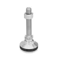 Produktbild von Ganter Norm® - Gelenkfüße, Edelstahl, mit Verstellspindel (343.6-60-M10-50-KRE)