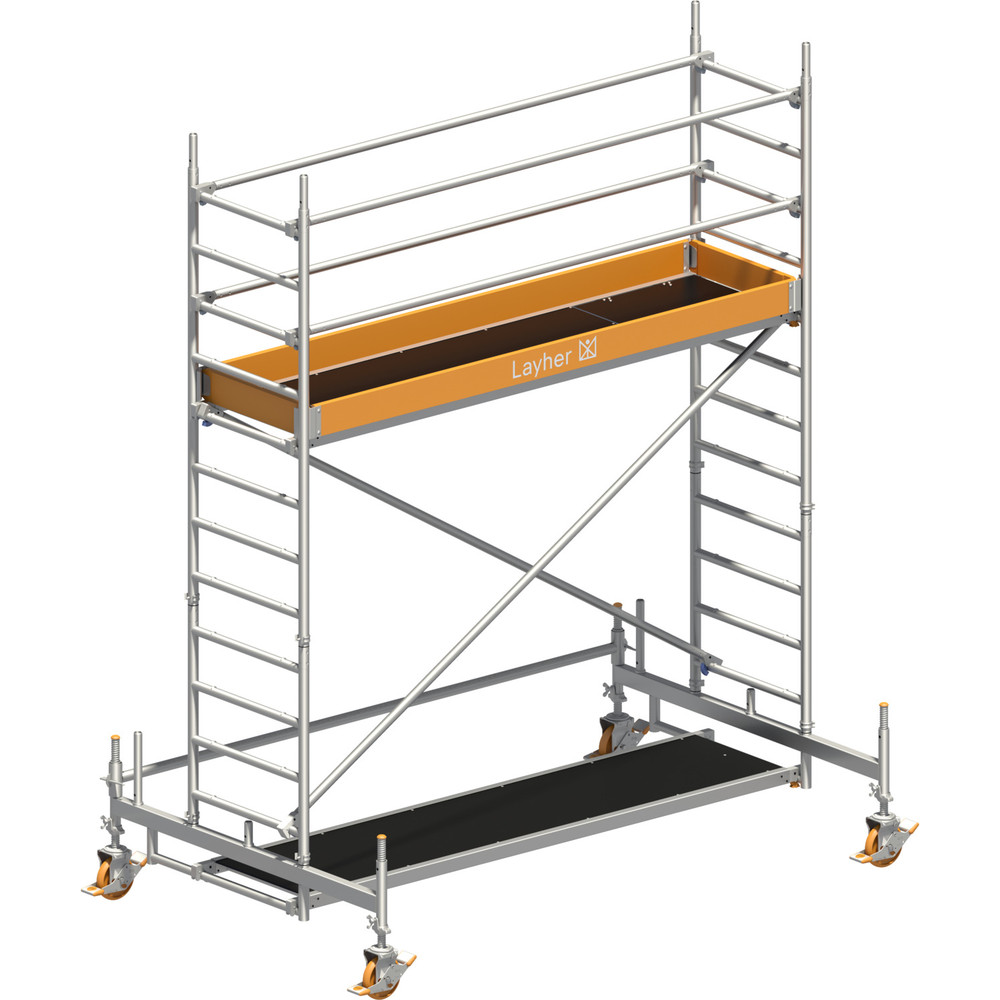 Layher® Fahrgerüst Uni Standard P2 Typ: 1401102 | SH: 2,35 m / AH: 4,35 m Produktbild img1 L