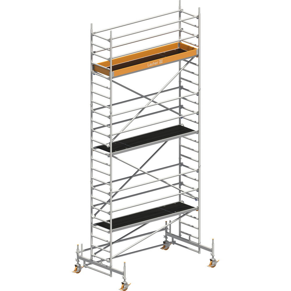 Layher® Fahrgerüst Uni Standard P2 Typ: 1401105 | SH: 5,35 m / AH: 7,35 m Produktbild img1 L