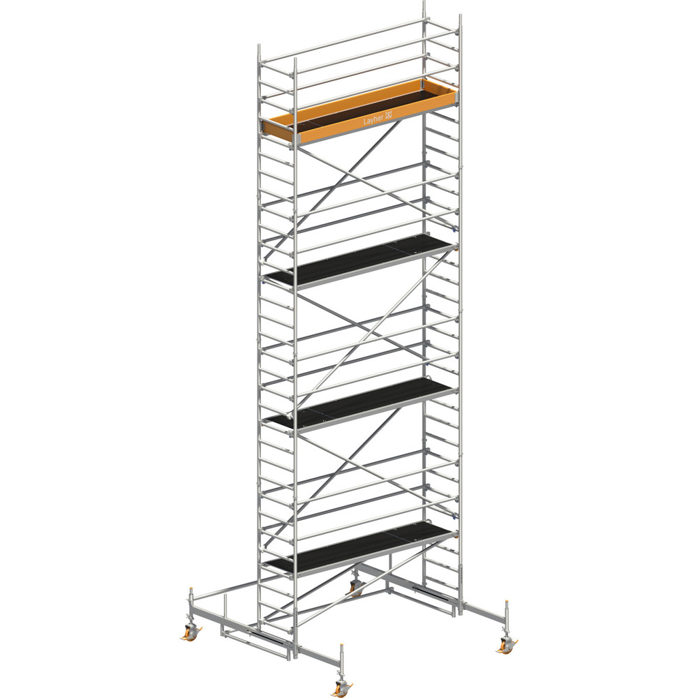 Layher® Fahrgerüst Uni Standard P2 Typ: 1401107 | SH: 7,38 m / AH: 9,38 m Produktbild img1 L