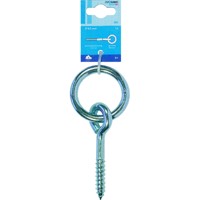 Produktbild von PÖSAMO - Krippenring mit Holzgewinde Stahl verzinkt 70mm