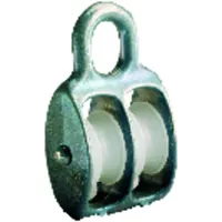 PÖSAMO Blockrolle doppelt Zn f.Seil-øb. 8,0mm Produktbild