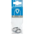 Produktbild von PÖSAMO - Kausche rostfrei 3mm a 2Stck