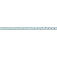 Produktbild von PÖSAMO - Gummikordel 5mm Rolle 150m (250x110)weiß-schw.