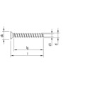 Produktbild von MULTI-MONTI® - MULTI-MONTI-plus F Senkkopf St zn T 30, 6x60mm/ 15mm