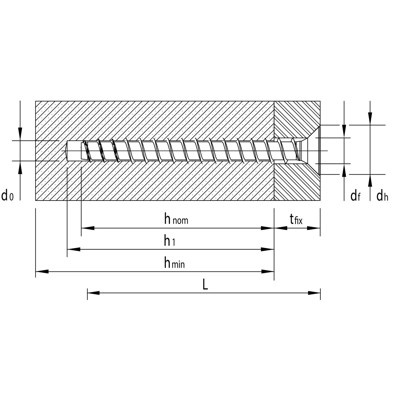 Produktbild von MULTI-MONTI® - MULTI-MONTI-plus F Senkkopf St zn T 30, 6x60mm/ 15mm