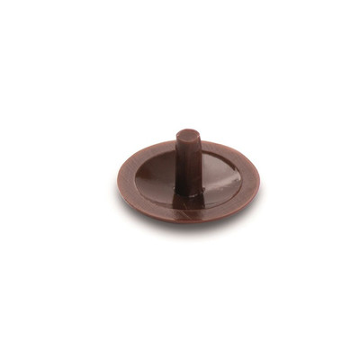 Heco Zierkappe Für Pzd Mit KoLo Spanplattenschrauben Ral 9005 Schwarz, 2, 4x12mm