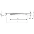 Produktbild von MULTI-MONTI® - MULTI-MONTI-plus SS Sechskantkopf St zn SW 21, 16x120mm/ 20mm