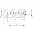 Produktbild von MULTI-MONTI® - MULTI-MONTI-plus P Panhead St zn T 30, 6x50mm/ 15mm