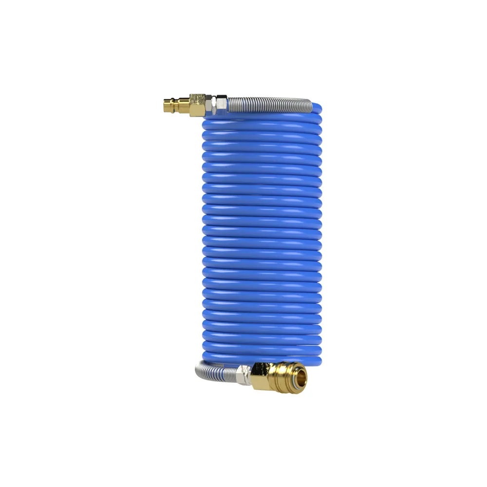 RIEGLER Spiralschlauch-Kupplung-Set, Standardkuppl., PA, ø 8x6, 7,5 m (SP8750PASK) Produktbild img3 L