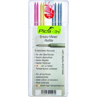 Produktbild von Pica - Ersatzminenset graphit, gelb, rot