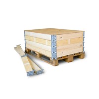 Produktbild von null - Holzaufsatzrahmen 1200x800x200mm Aufsatzrahmen für Europalette mit IPPC 