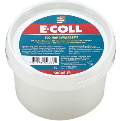 Produktbild von E-COLL - ECO Handwaschcreme PU-frei gegen wasserunlösliche Verunreinigungen 500