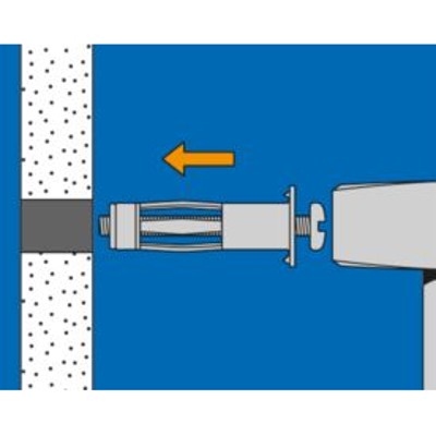 Produktbild von Upat - Hohlraumdübel UH 8x54 S mit Schraube