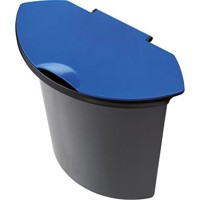 Produktbild von helit - Abfalleinsatz H6106592 6Liter f. H 61061/H 61062 schwarz/blau
