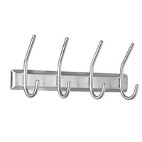 Produktbild von ALCO - Wandgarderobe 2841 13x7x31,5cm Metall silber