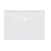 Produktbild von NOBRAND - Dokumententasche DIN A4 Polypropylen transparent 5 St./Pack