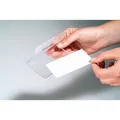 Produktbild von DURABLE - Namenschild Click Fold 821119 75 x 40mm transparent 25 Stück/Pack