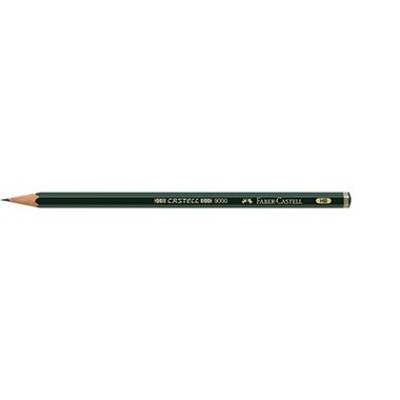 Produktbild von Faber-Castell - Bleistift CASTELL 9000 119000 HB dunkelgrün