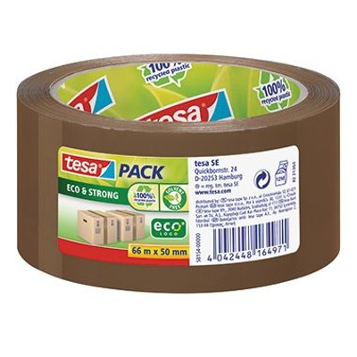 Produktbild von tesa® - Packband pack Eco & Strong 58154-00000 50mm x 66m braun