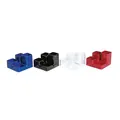 Produktbild von arlac - Multiköcher Uni-Buttler 23401 13x9x13cm 4Fächer PS schwarz