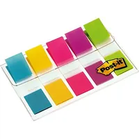 Post-it Haftstreifen Index Mini 6835CBEU sortiert 5x20er-Pack Produktbild