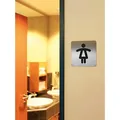 Produktbild von DURABLE - Piktogramm PICTO 490161 ZIEHEN metallic silber