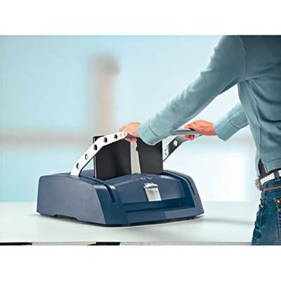 Produktbild von LEITZ® - Buchbindegerät impressBIND 280 73880000 DIN A4 blau/silber