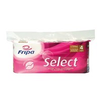 Produktbild von Fripa - Toilettenpapier Select 1040801 4-lagig weiß 8 Rollen à 160 Blatt